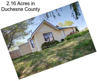 2.16 Acres in Duchesne County
