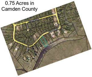 0.75 Acres in Camden County