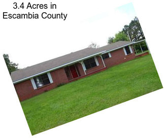 3.4 Acres in Escambia County