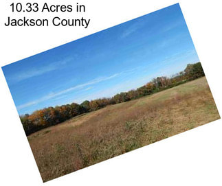 10.33 Acres in Jackson County