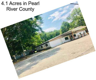 4.1 Acres in Pearl River County