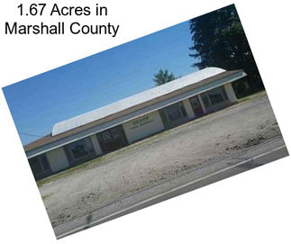 1.67 Acres in Marshall County