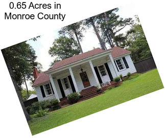 0.65 Acres in Monroe County