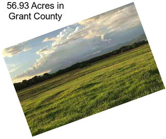 56.93 Acres in Grant County