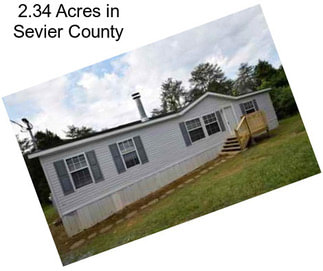 2.34 Acres in Sevier County