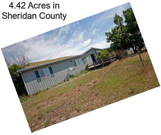 4.42 Acres in Sheridan County
