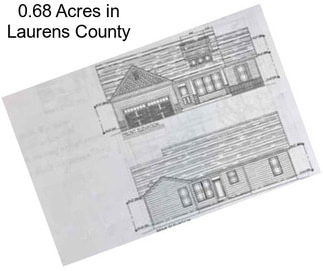 0.68 Acres in Laurens County