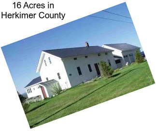 16 Acres in Herkimer County