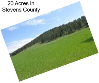 20 Acres in Stevens County