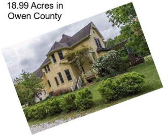 18.99 Acres in Owen County