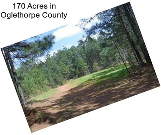 170 Acres in Oglethorpe County
