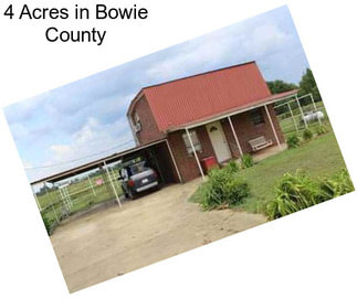 4 Acres in Bowie County