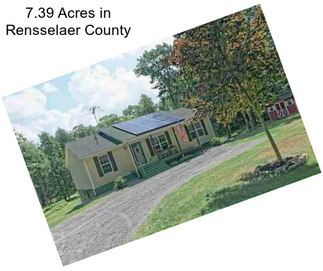 7.39 Acres in Rensselaer County