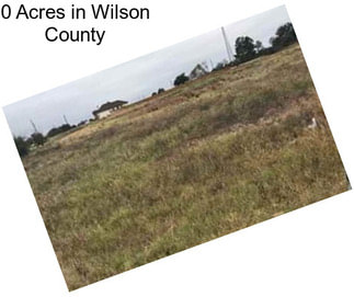 0 Acres in Wilson County