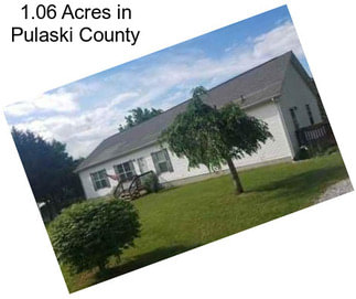 1.06 Acres in Pulaski County