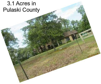 3.1 Acres in Pulaski County