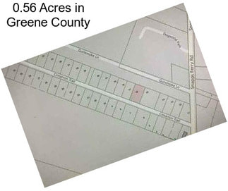 0.56 Acres in Greene County