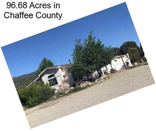 96.68 Acres in Chaffee County