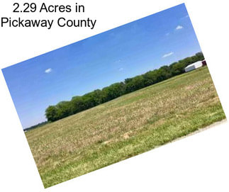 2.29 Acres in Pickaway County