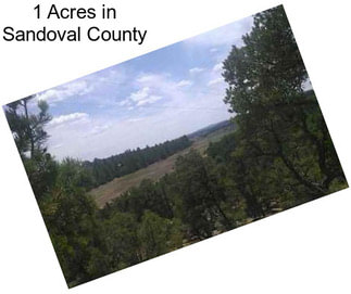 1 Acres in Sandoval County