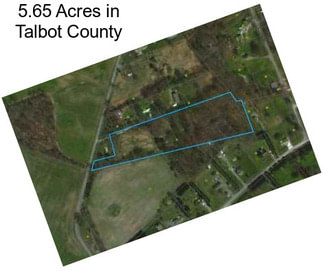 5.65 Acres in Talbot County