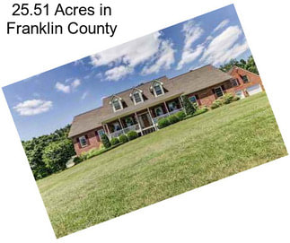 25.51 Acres in Franklin County