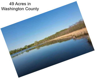 49 Acres in Washington County