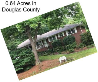 0.64 Acres in Douglas County