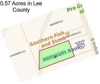 0.57 Acres in Lee County