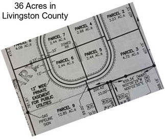 36 Acres in Livingston County