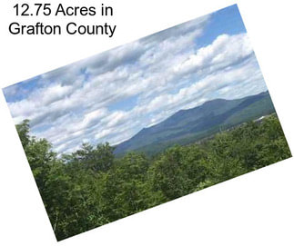 12.75 Acres in Grafton County