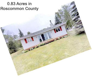 0.83 Acres in Roscommon County