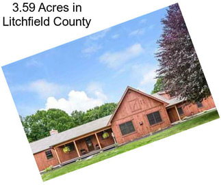 3.59 Acres in Litchfield County