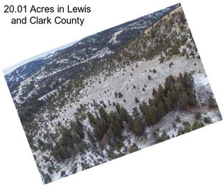 20.01 Acres in Lewis and Clark County