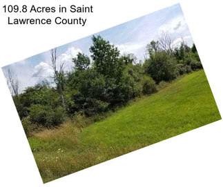 109.8 Acres in Saint Lawrence County