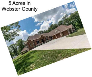 5 Acres in Webster County