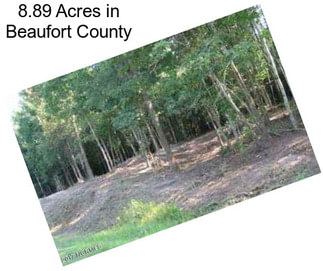 8.89 Acres in Beaufort County