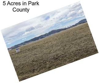 5 Acres in Park County