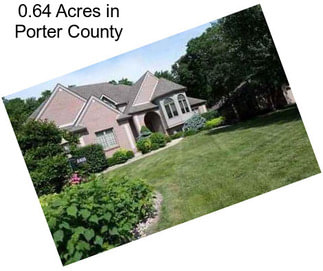 0.64 Acres in Porter County