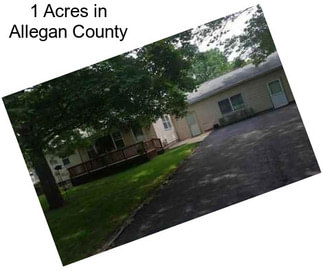1 Acres in Allegan County