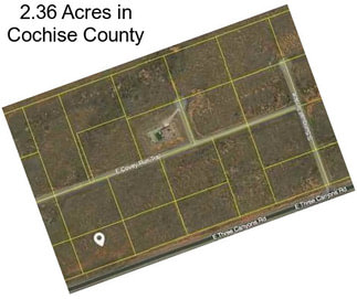 2.36 Acres in Cochise County