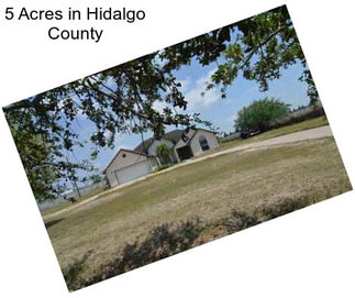 5 Acres in Hidalgo County