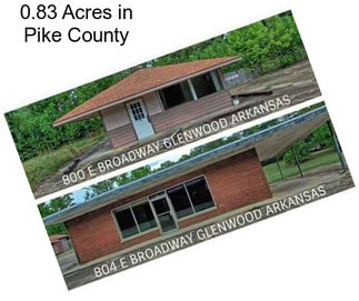 0.83 Acres in Pike County