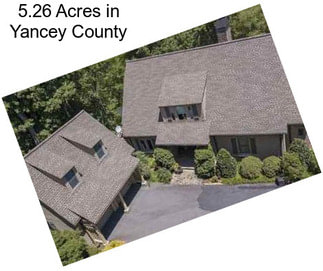 5.26 Acres in Yancey County