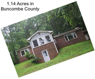 1.14 Acres in Buncombe County