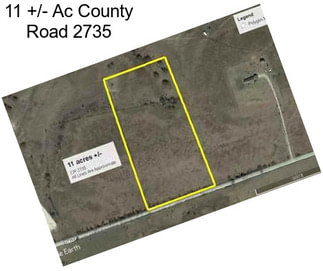 11 +/- Ac County Road 2735