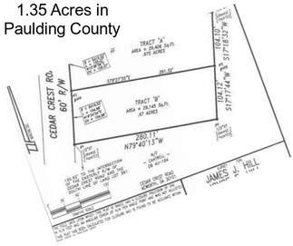 1.35 Acres in Paulding County