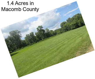 1.4 Acres in Macomb County