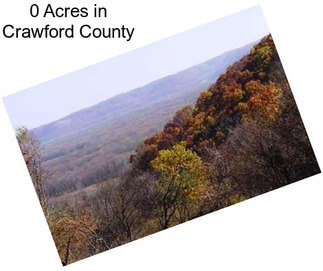 0 Acres in Crawford County