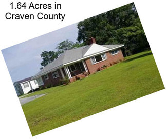 1.64 Acres in Craven County